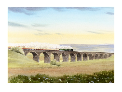 F Scotsman Ribblehead Viaduct